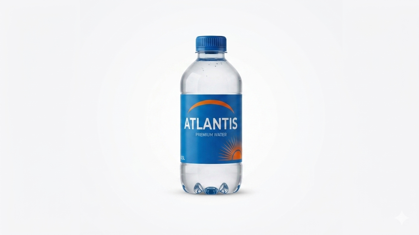 Atlantis 500ml water bottle